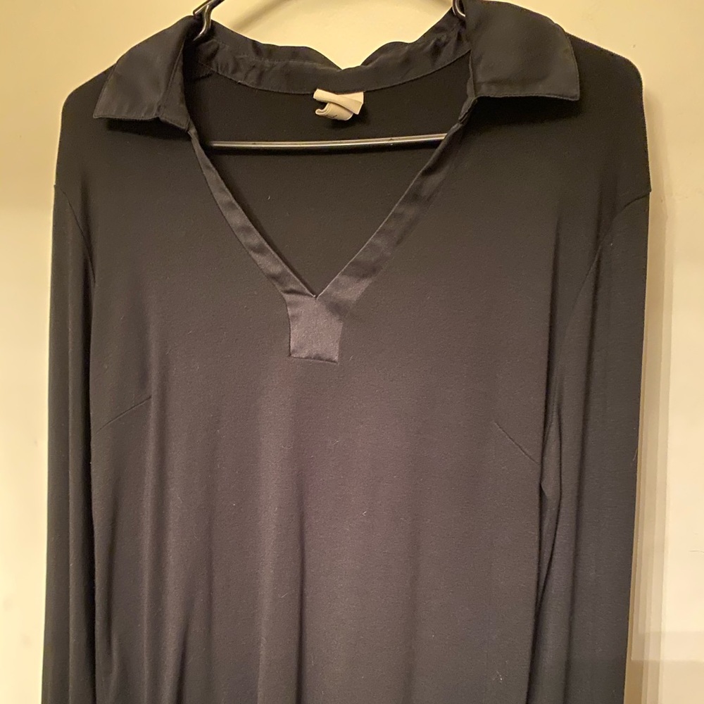 Merona Large Tee, Short/Crop top, long sleeve